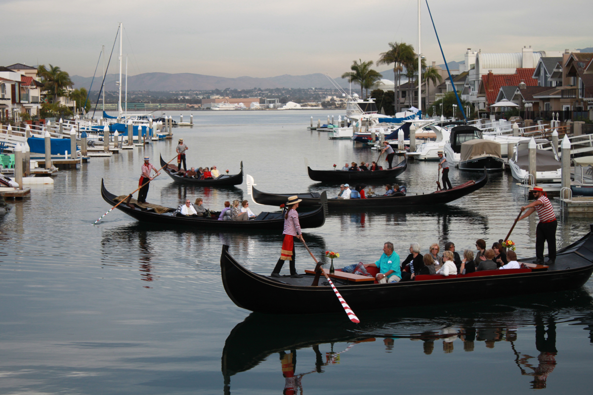 A large gondola fleet in Coronado