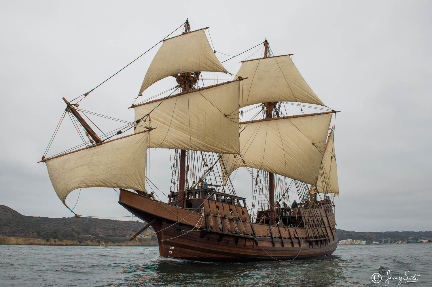 The San Salvador is a replica of Juan Rodriguez Cabrillo’s ship that arrived at the port we now call San Diego on September 28, 1542.